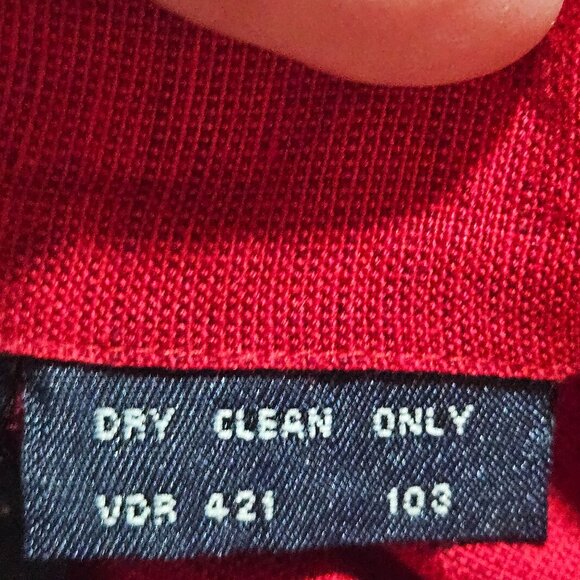 Valentines Nautica Red Short Sleeve Button-Up Shirt Mens L 55% Linen 45% Rayon - Picture 12 of 12